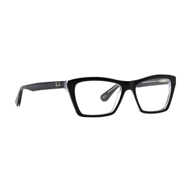 ray ban black square glasses