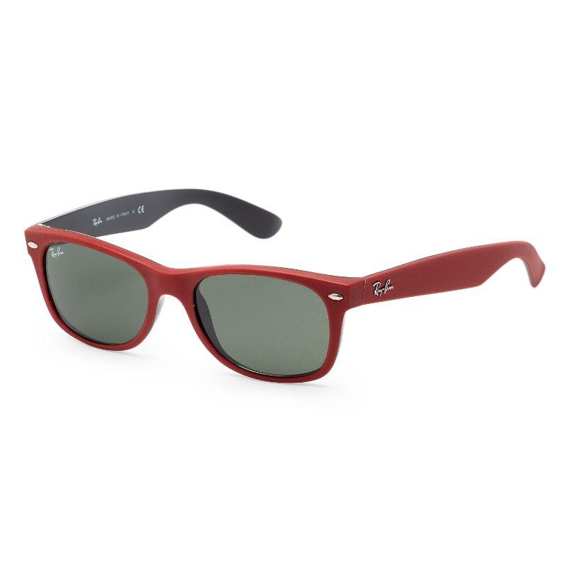 red and black ray ban sunglasses