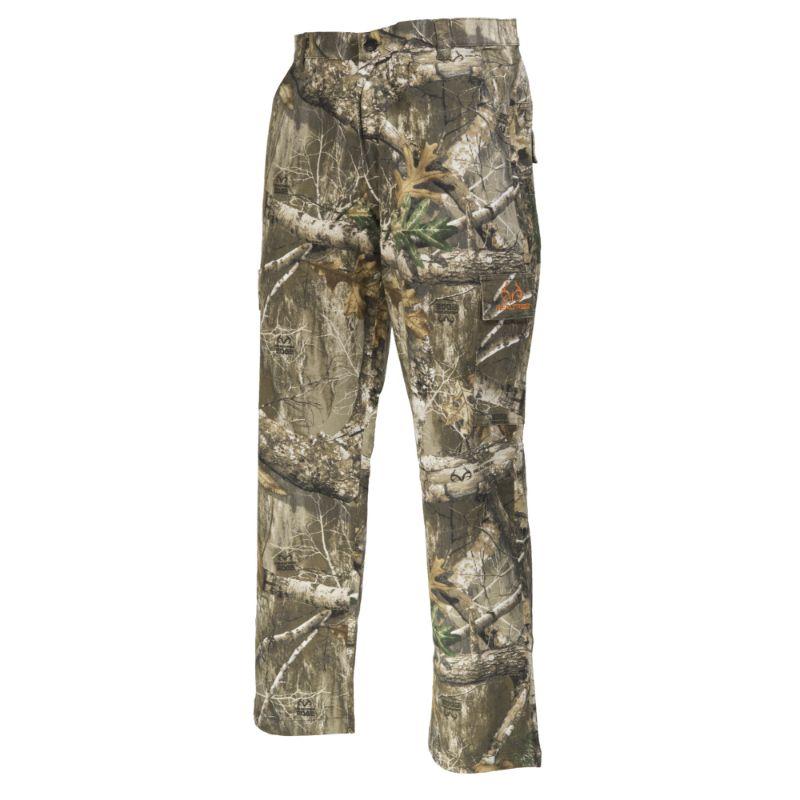 elasticated camo trousers