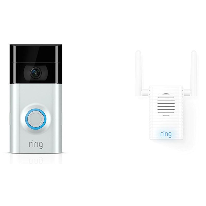 ring video doorbell 2 and chime pro bundle