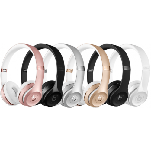 beats by dr dre solo 3 wireless matte gold headphones