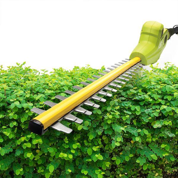 sun joe telescoping hedge trimmer