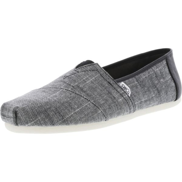 textured slip on shoes