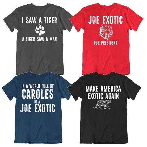 funny joe exotic shirts