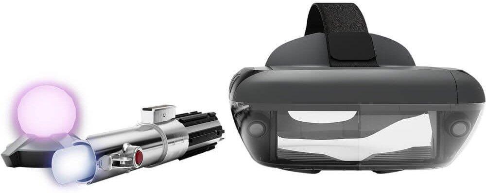 Star Wars Jedi Challenges Ar Headset With Lightsaber And Tracking Beac