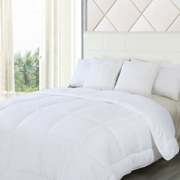 Waterford Home Oversized Down Alternative Comforter White