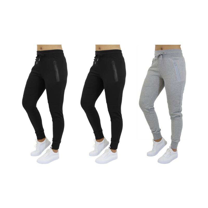 joggers with zip pockets womens