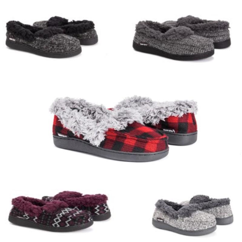 muk luks anais women's moccasin slippers