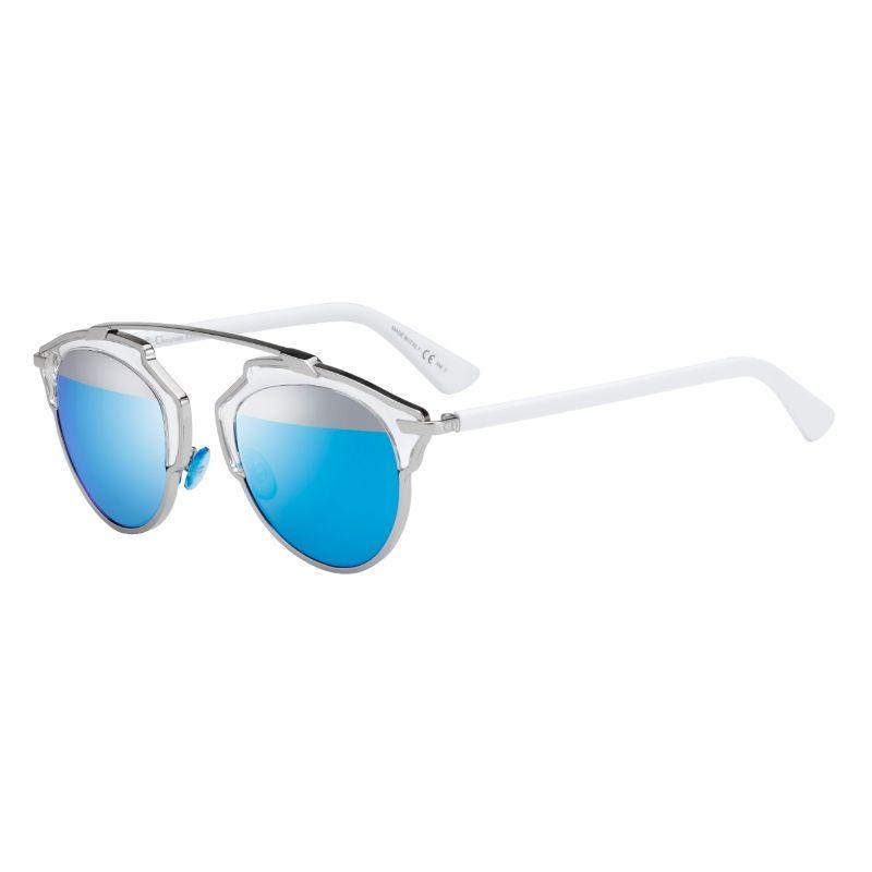 I187R Gunmetal/White Blue Sunglasses
