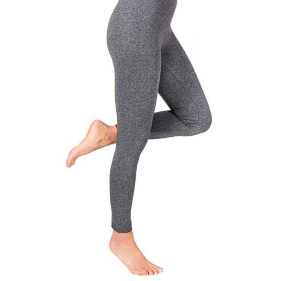 high waisted fleece leggings