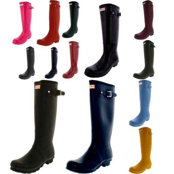 tall rubber rain boots
