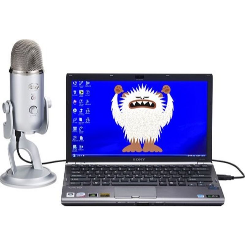 Blue Microphones Yeti Usb Multi Pattern Electret Condenser Microphone