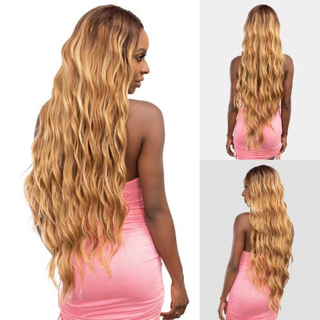 Janet Collection Human Hair Blend Bun Remy Illusion Scrunch Retro – Find  Your New Look Today!