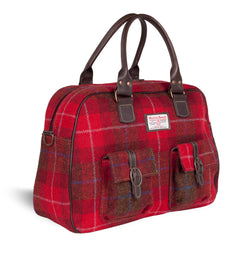 harris tweed travel bag