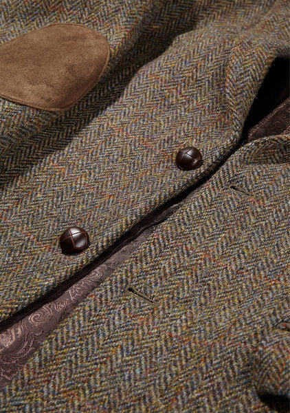 Harris Tweed Mens Patrick Jacket - Brown – Bucktrout Tailoring