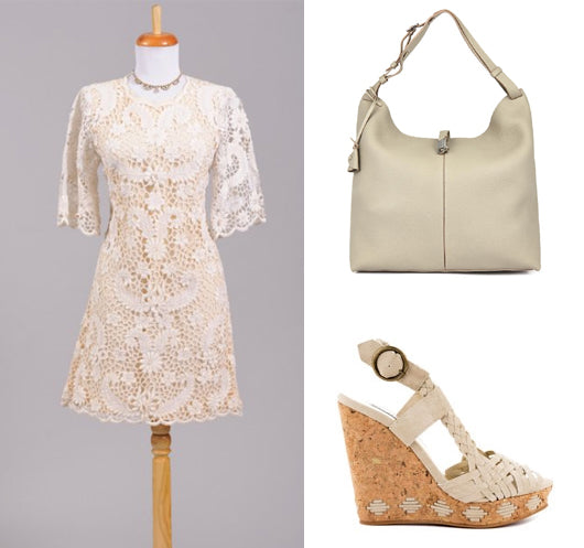 Casual rehearsal dinner outfit