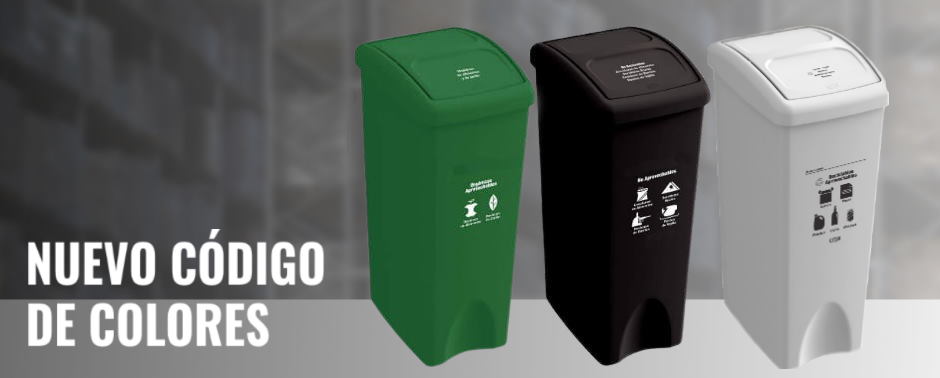 Negro, blanco y verde: nuevo código de colores para reciclar en Colombia