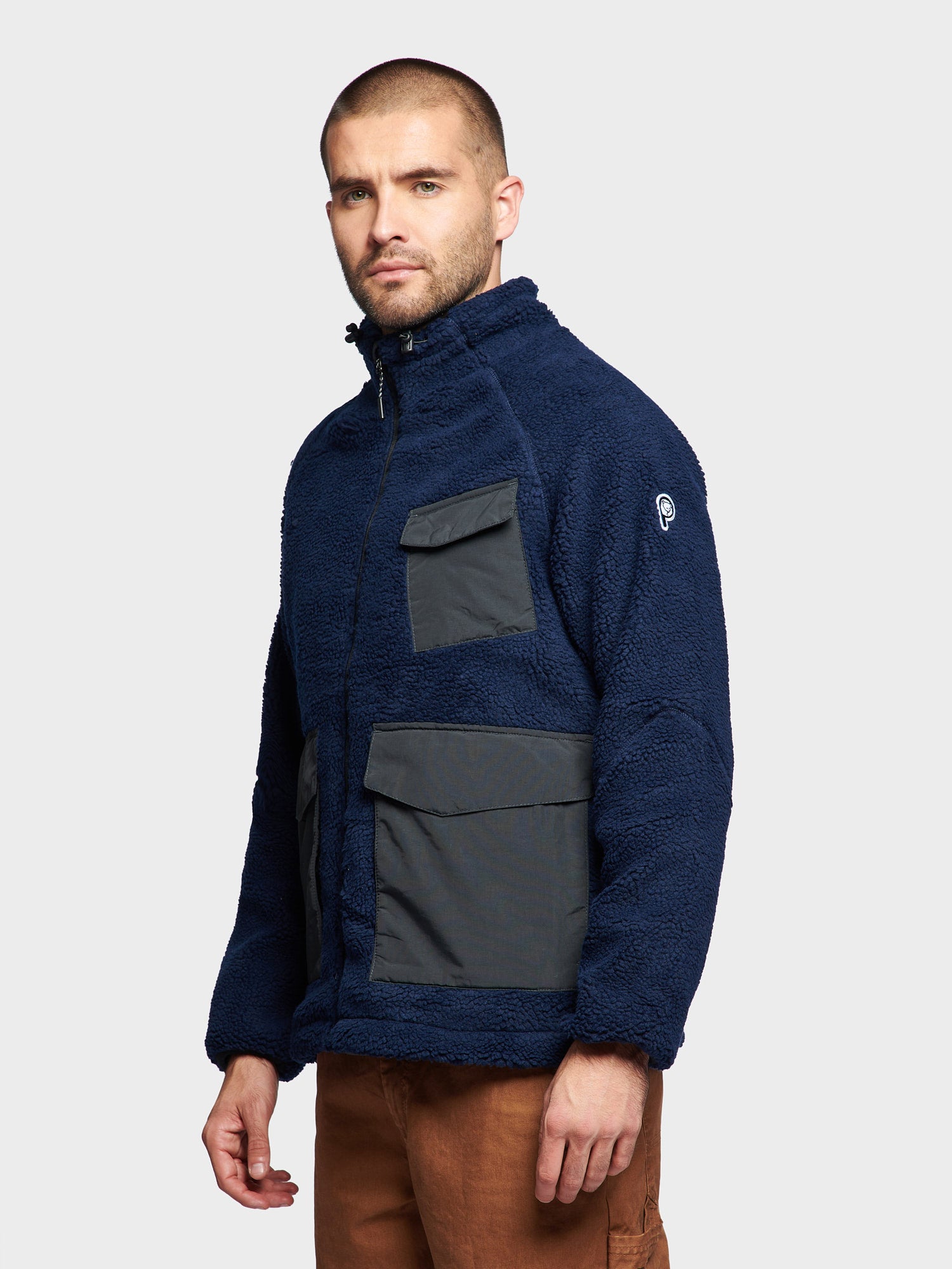 Penfield Abstract Mountain Zip Through in Ebony