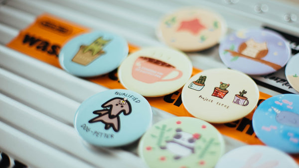 Pin Badges - Return Gift Ideas for Birthday