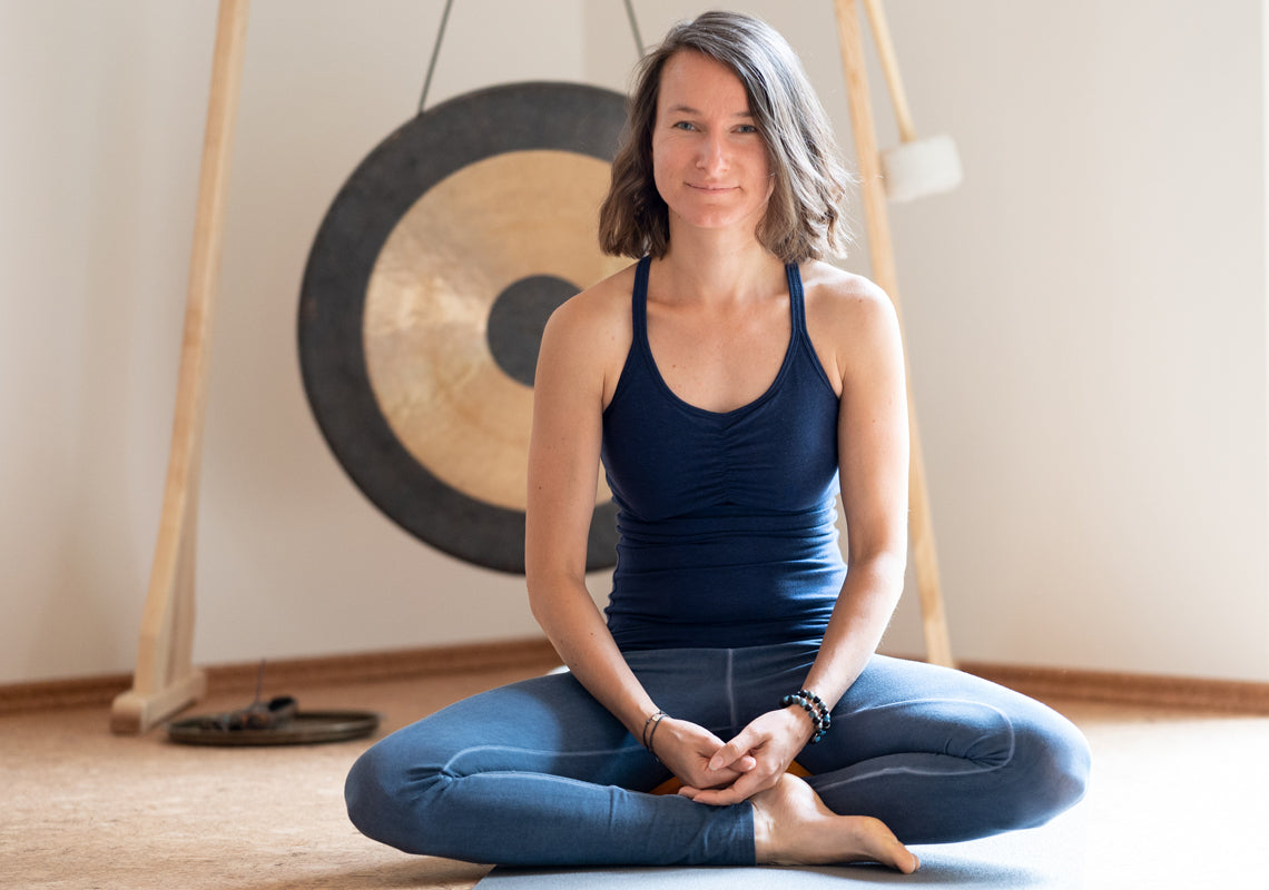 Yogalehrerin Nicole Geisler