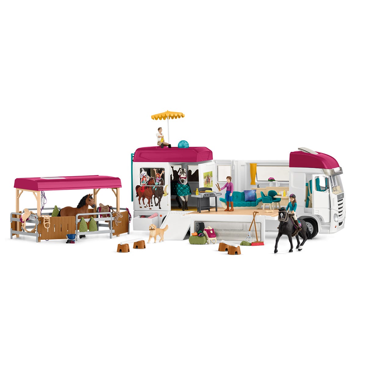 Schleich Schleich Horse Club Mias Vaulting Set - Leksaksset