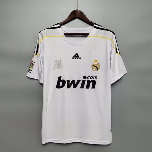 Real Madrid 2009-2010 Home Long-Sleeve Shirt [Free Shipping]