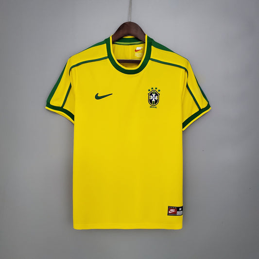 2002 Brazil Home Jersey