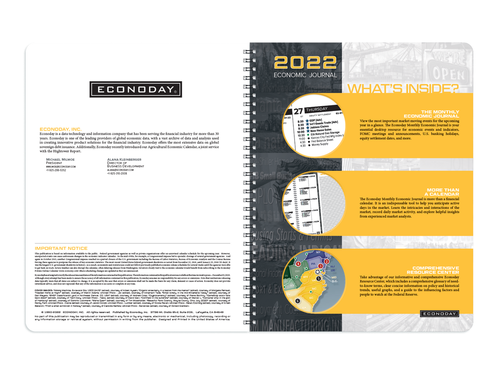 2022 Econoday Monthly Economic Journal – Econoday Inc.