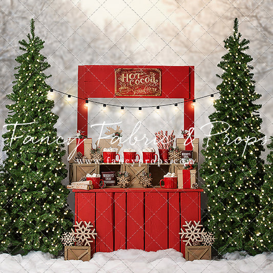 Hot Cocoa Stand and Photo Booth - Salvage Sister and Mister