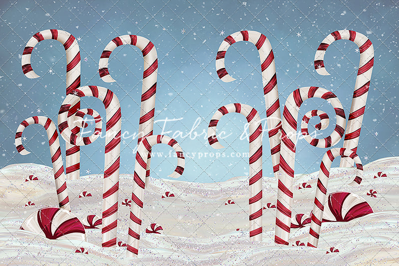 candyland candy cane forest