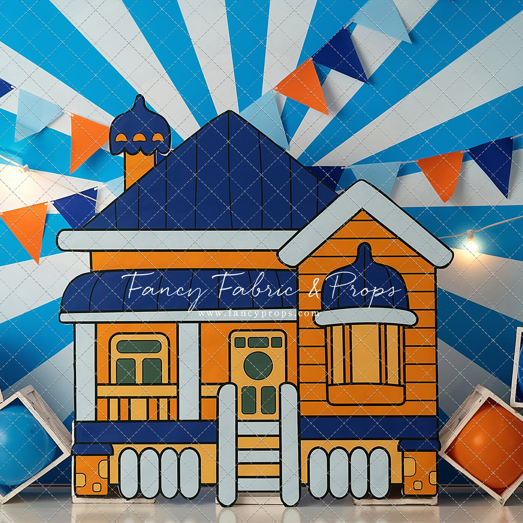 Bluey's House – Fancy Fabric & Props