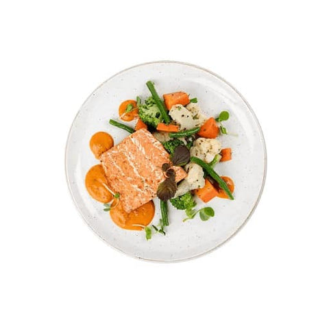 Salmon With Chermoula (Perfect Lunch Box Meal Prep Idea for Weight Loss