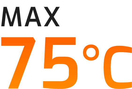 MAX75℃