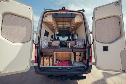 sprinter van storage space