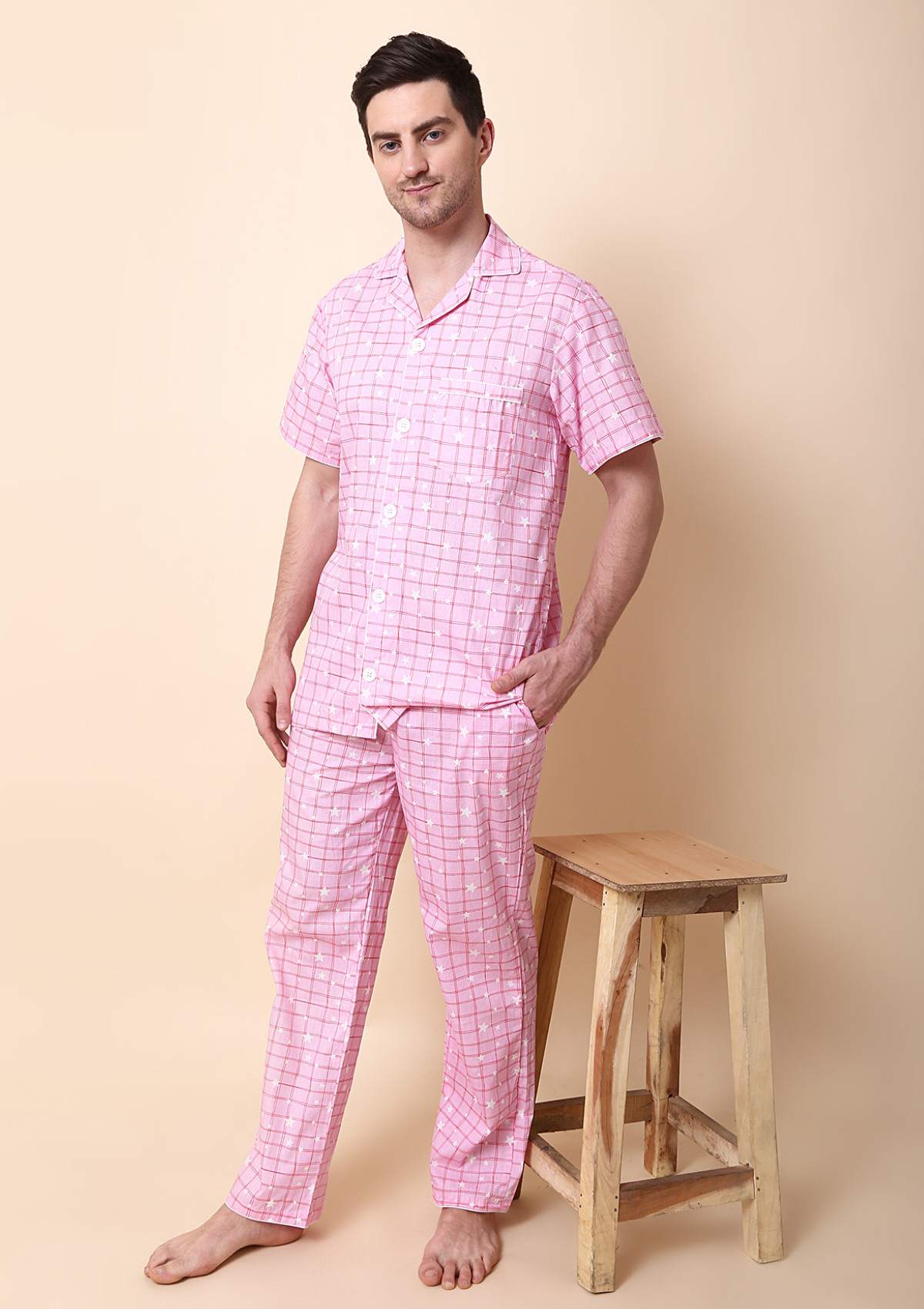 Atyantah Men's Summer Night Wear Launge Wear Suit/Dress- Shirt Boxer Pair  at Rs 325/piece | Surat | ID: 25234216030