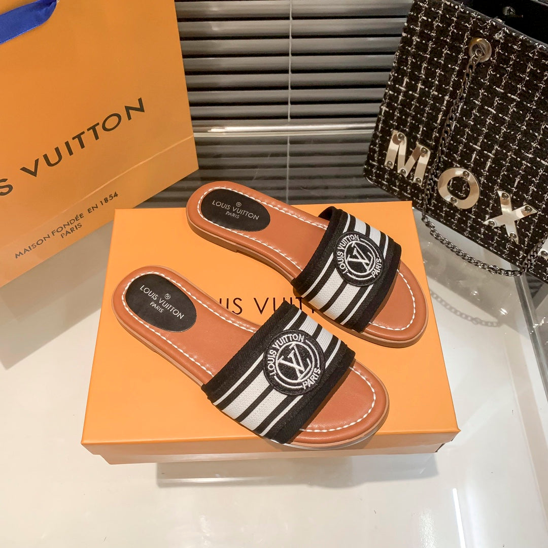 LV Louis Vuitton Fashion Simple Casual slippers sandals