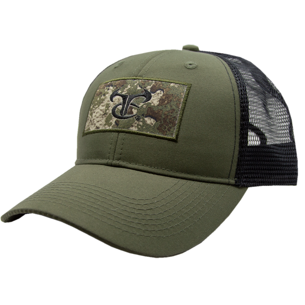 Strata Patch Cap - Olive/Black - The Official TrueTimber Store