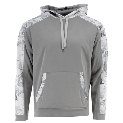 TrueTimber Mens Ragewater Performance Fishing Hoodie- Stellar/Rift