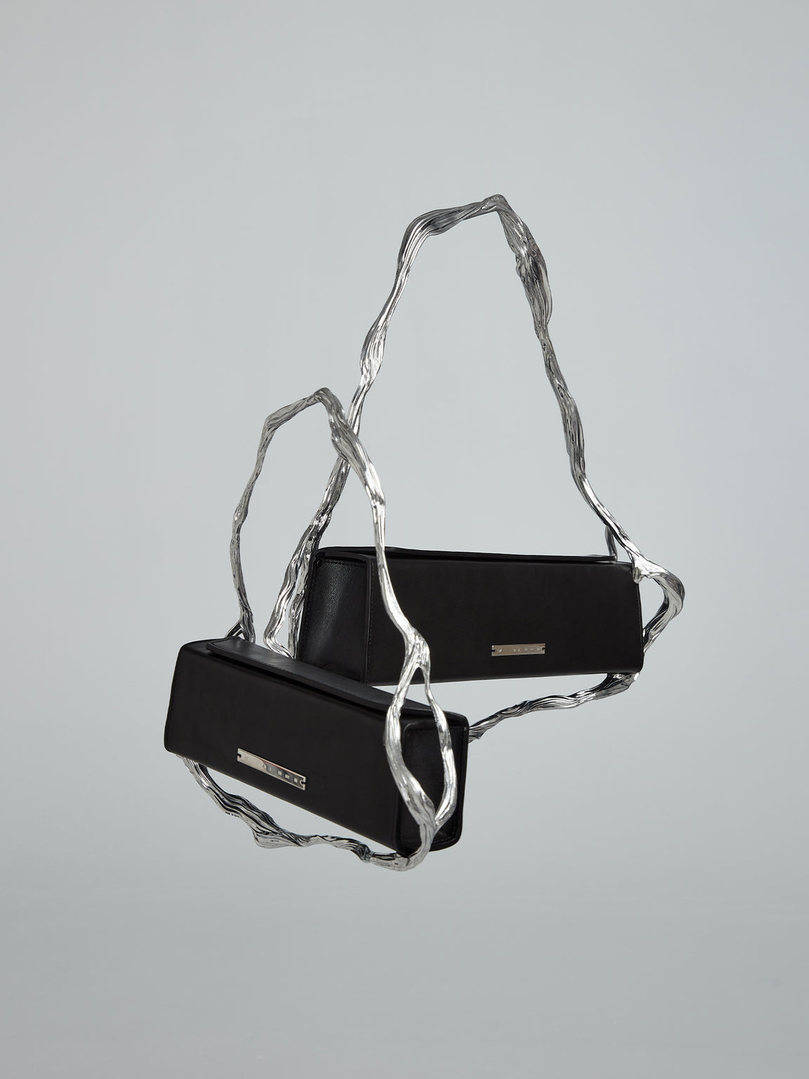 Picture of Metal Handle Small Shoulder Bag