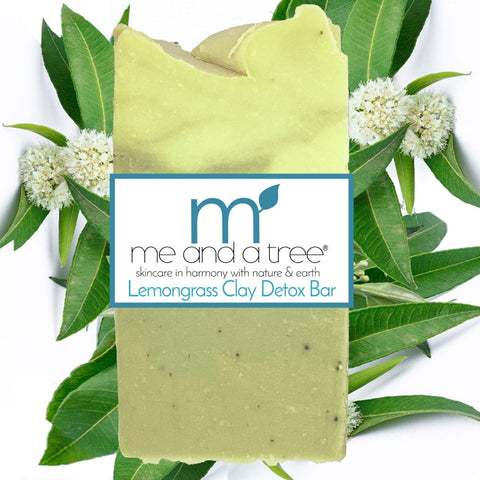 Best natural organic Lemongrass Essential Oil Acne Clay Bar For Men Women Kids