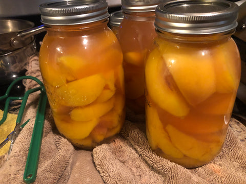 Beginners Peach Canning Story
