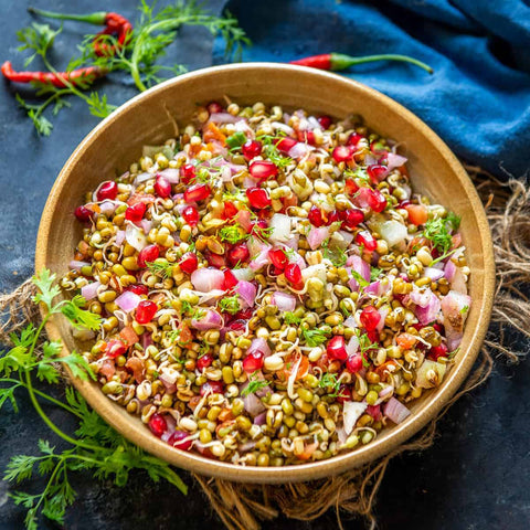 Sprouted Bean Salad Idea
