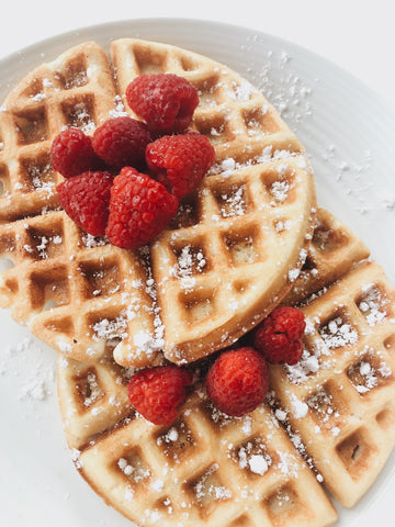 Oil Free, Dairy Free (Vegan) Waffles