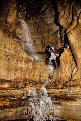 Guy in Cave