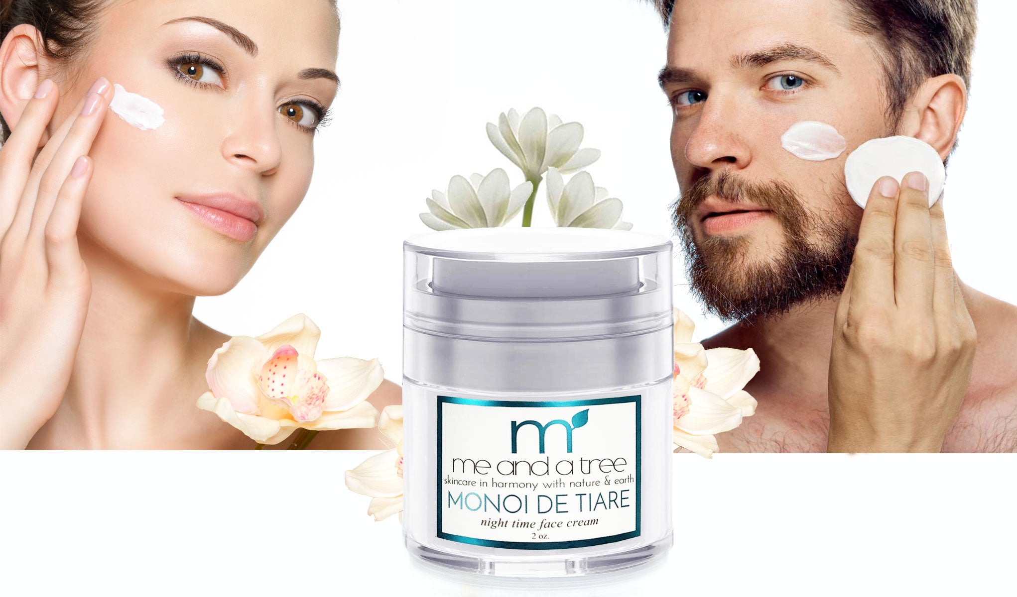 Best Natural Organic Monoi De Tiare Natural Face Cream