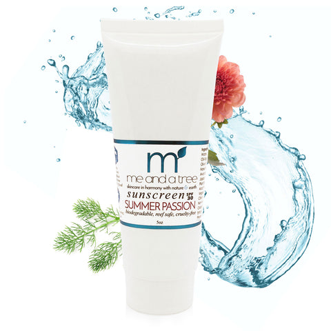 Indulge in Summer: Me and a Tree Summer Passion Scented Sunscreen for a Tropical Escape