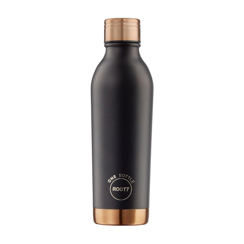 VIP Black Root7 OneBottle | Copper Insulated Thermal Water Bottle