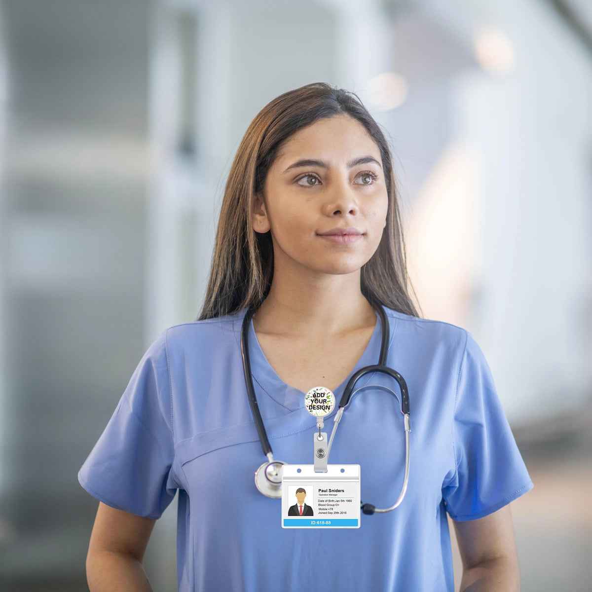 nurse badge holders