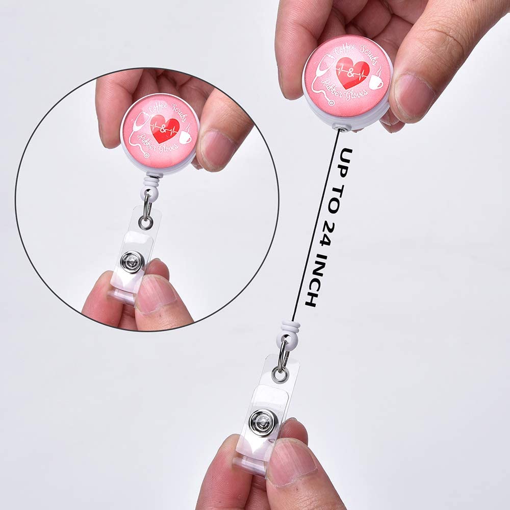 nurse badge reels