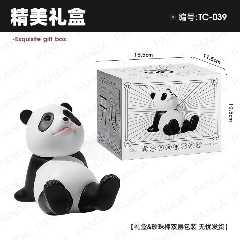 Mobile phone holder small decoration desktop home iPad tablet support decoration gift cute creative panda